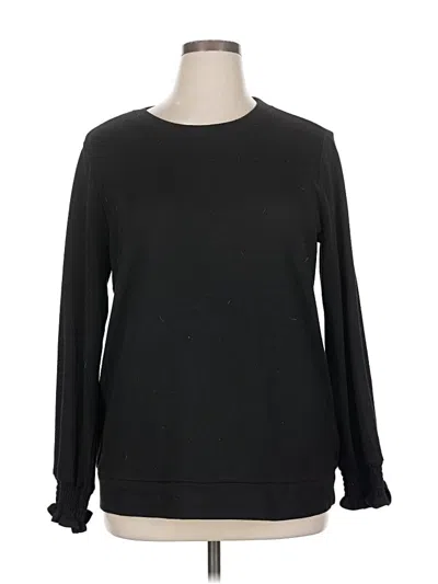 Pre-owned Unbranded Pullover Sweater In Black