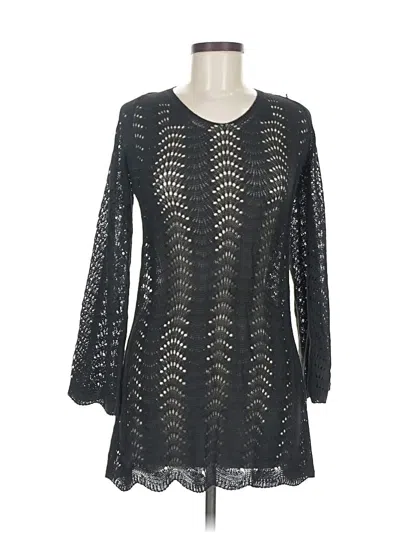 Pre-owned Unbranded Pullover Sweater In Black