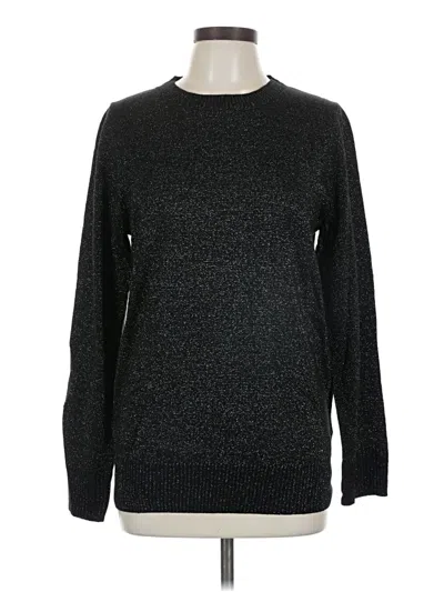 Pre-owned Unbranded Pullover Sweater In Black
