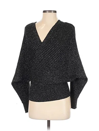 Pre-owned Unbranded Pullover Sweater In Black