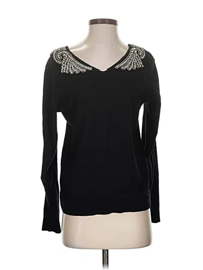 Pre-owned Unbranded Pullover Sweater In Black