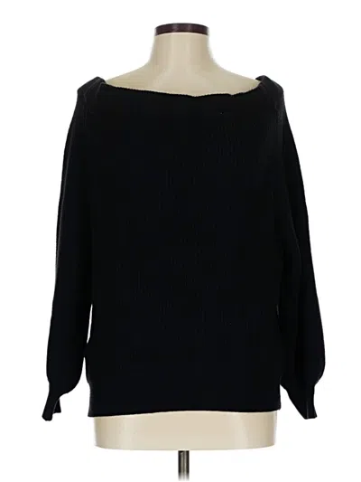 Pre-owned Unbranded Pullover Sweater In Black