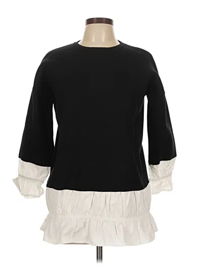 Pre-owned Unbranded Pullover Sweater In Black