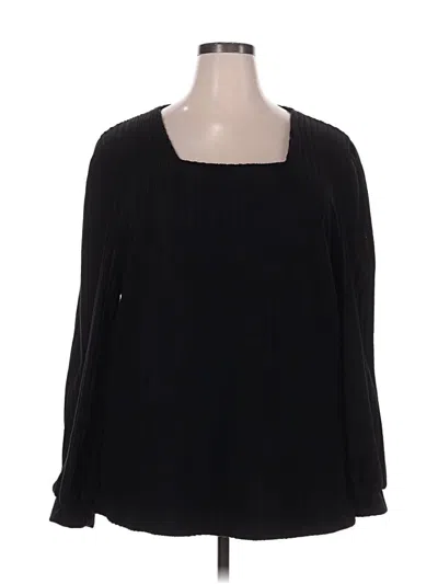 Pre-owned Unbranded Pullover Sweater In Black