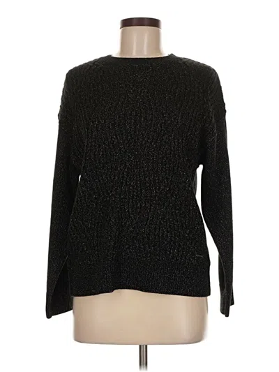 Pre-owned Unbranded Pullover Sweater In Black