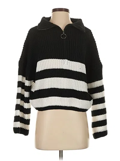 Pre-owned Unbranded Pullover Sweater In Black
