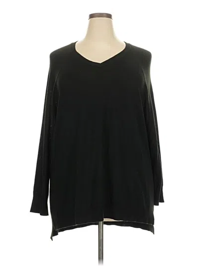 Pre-owned Unbranded Pullover Sweater In Black