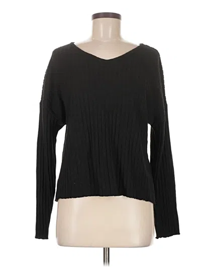 Pre-owned Unbranded Pullover Sweater In Black