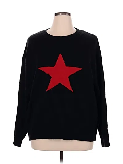Pre-owned Unbranded Pullover Sweater In Black