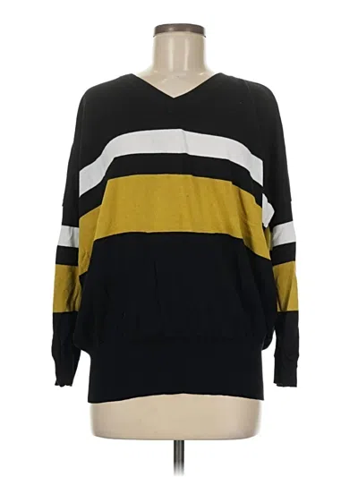 Pre-owned Unbranded Pullover Sweater In Black