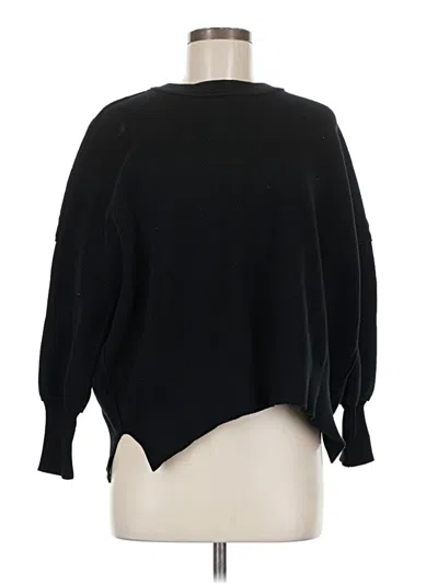 Pre-owned Unbranded Pullover Sweater In Black
