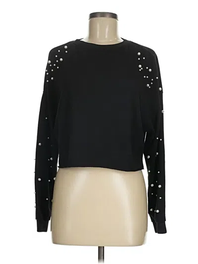 Pre-owned Unbranded Pullover Sweater In Black