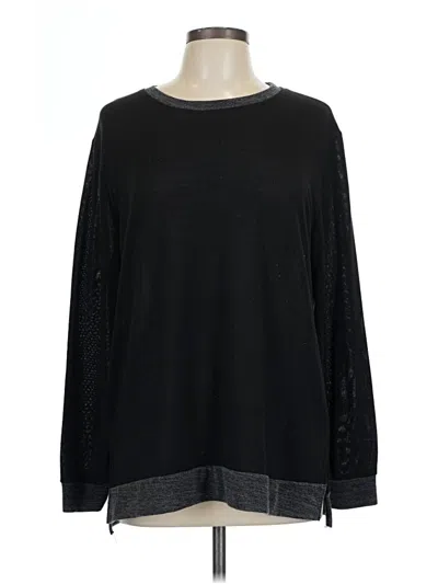 Pre-owned Unbranded Pullover Sweater In Black