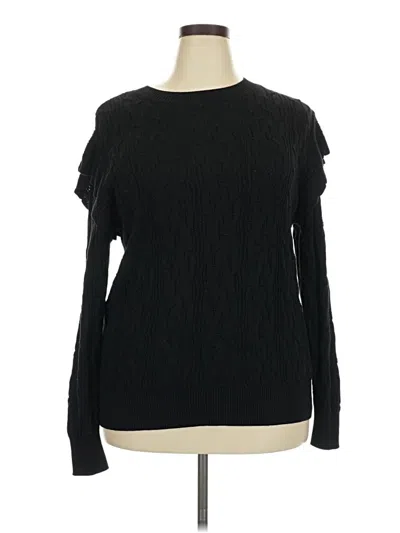 Pre-owned Unbranded Pullover Sweater In Black