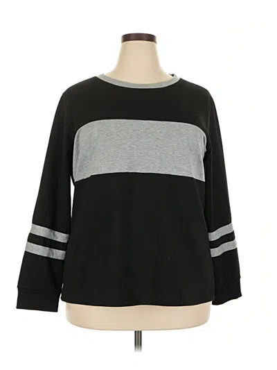 Pre-owned Unbranded Pullover Sweater In Black