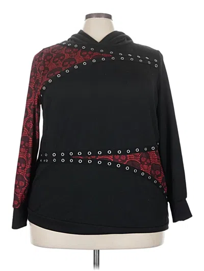Pre-owned Unbranded Pullover Sweater In Black