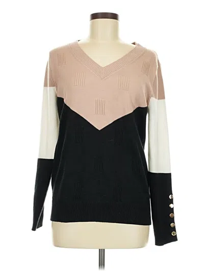 Pre-owned Unbranded Pullover Sweater In Black