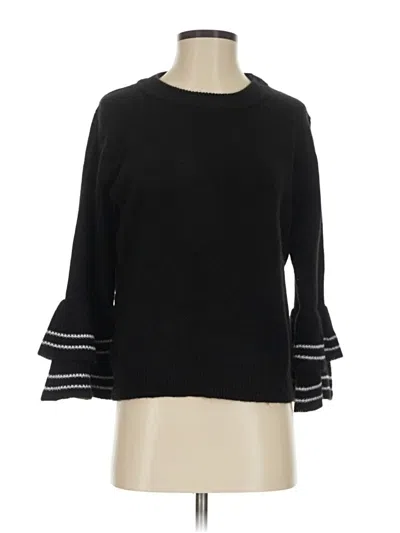 Pre-owned Unbranded Pullover Sweater In Black