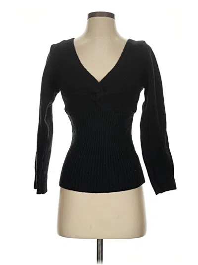 Pre-owned Unbranded Pullover Sweater In Black
