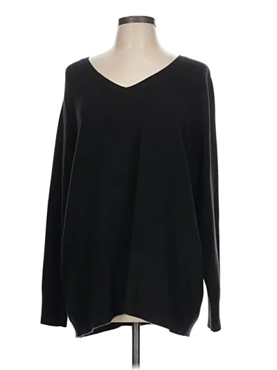 Pre-owned Unbranded Pullover Sweater In Black