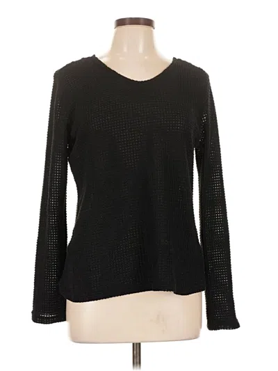 Pre-owned Unbranded Pullover Sweater In Black