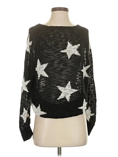 Pre-owned Unbranded Pullover Sweater In Black
