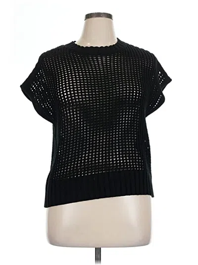 Pre-owned Unbranded Pullover Sweater In Black