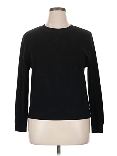 Pre-owned Unbranded Pullover Sweater In Black