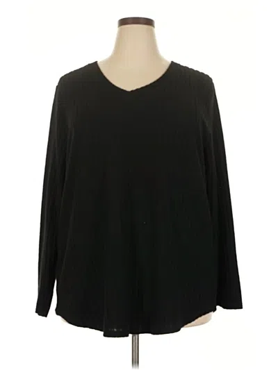 Pre-owned Unbranded Pullover Sweater In Black