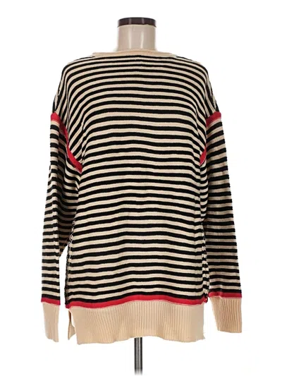 Pre-owned Unbranded Pullover Sweater In Black