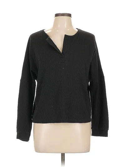 Pre-owned Unbranded Pullover Sweater In Black