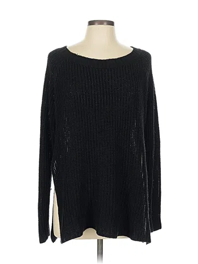 Pre-owned Unbranded Pullover Sweater In Black