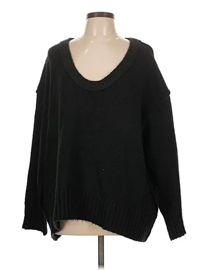 Pre-owned Unbranded Pullover Sweater In Black