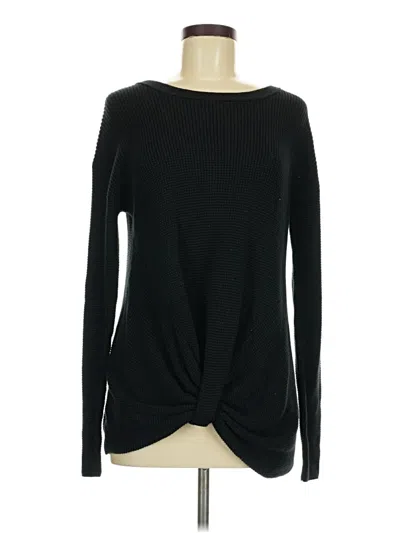Pre-owned Unbranded Pullover Sweater In Black