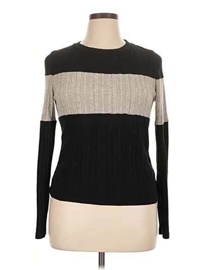 Pre-owned Unbranded Pullover Sweater In Black
