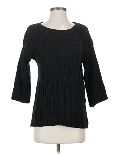 Pre-owned Unbranded Pullover Sweater In Black