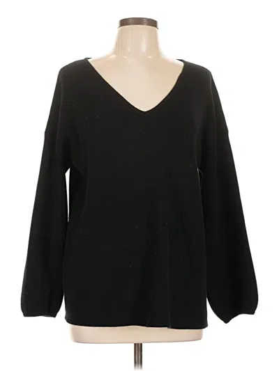 Pre-owned Unbranded Pullover Sweater In Black