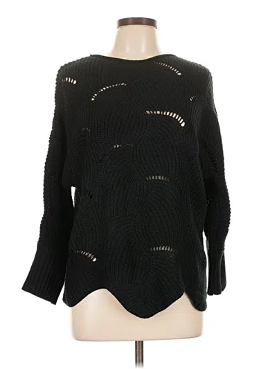 Pre-owned Unbranded Pullover Sweater In Black