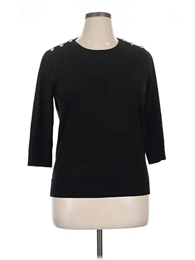 Pre-owned Unbranded Pullover Sweater In Black
