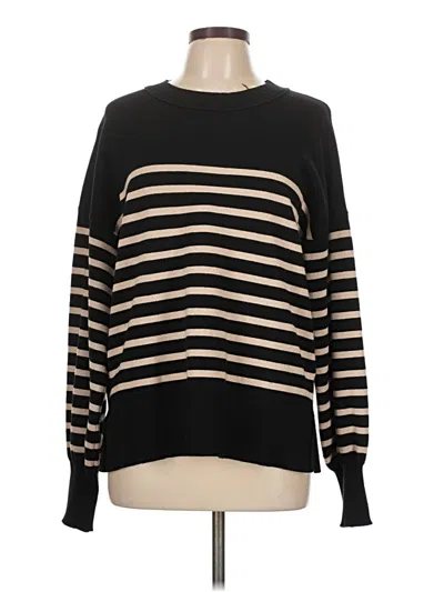 Pre-owned Unbranded Pullover Sweater In Black