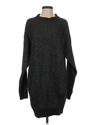 Pre-owned Unbranded Pullover Sweater In Black