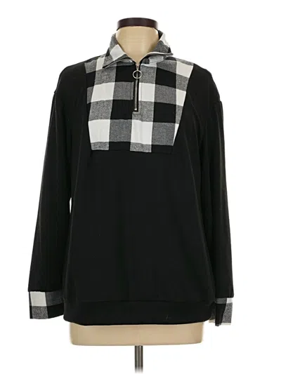 Pre-owned Unbranded Pullover Sweater In Black