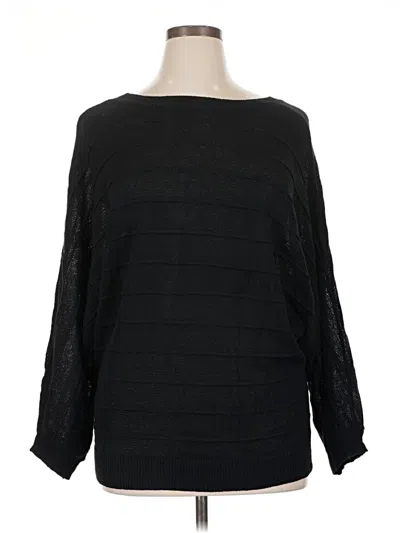 Pre-owned Unbranded Pullover Sweater In Black