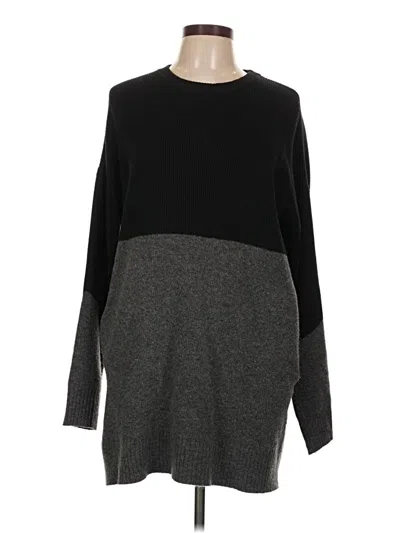 Pre-owned Unbranded Pullover Sweater In Black