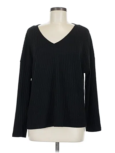 Pre-owned Unbranded Pullover Sweater In Black