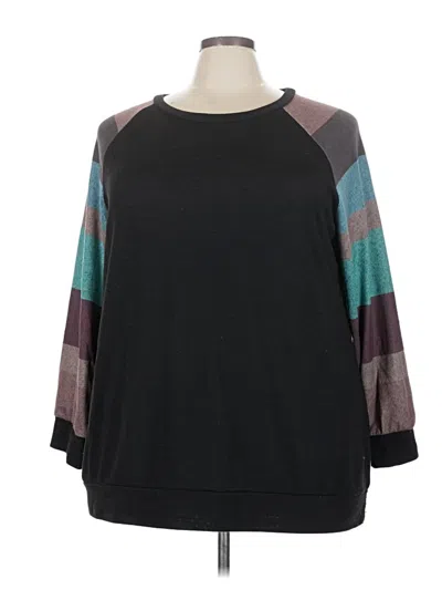 Pre-owned Unbranded Pullover Sweater In Black