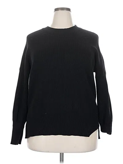 Pre-owned Unbranded Pullover Sweater In Black