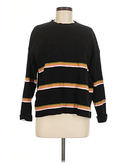 Pre-owned Unbranded Pullover Sweater In Black