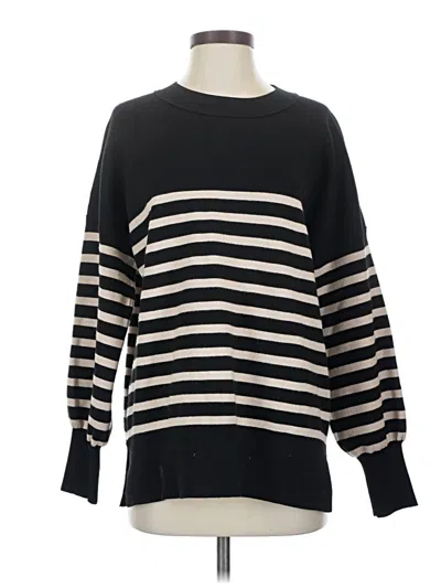 Pre-owned Unbranded Pullover Sweater In Black