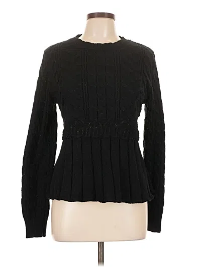 Pre-owned Unbranded Pullover Sweater In Black